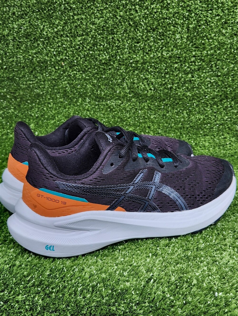 Asics Kids Boys Size 2.5 GT-1000 13 Athletic Running Gel Comfort Shoes Sneakers - Picture 7 of 16
